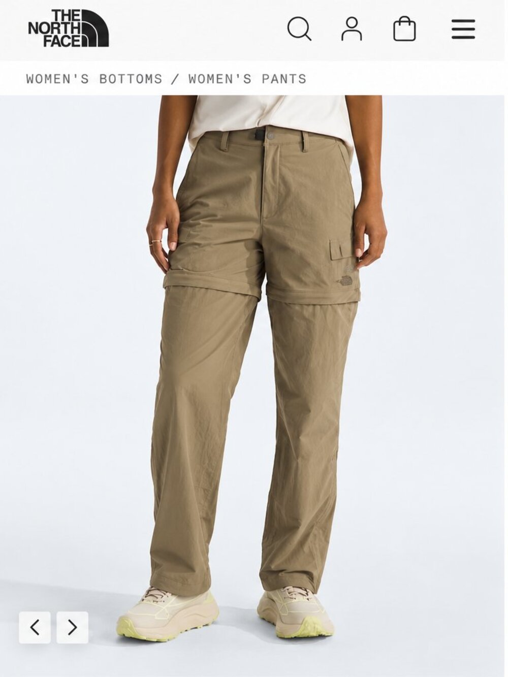 The North Face Basin Convertible Hiking Pants